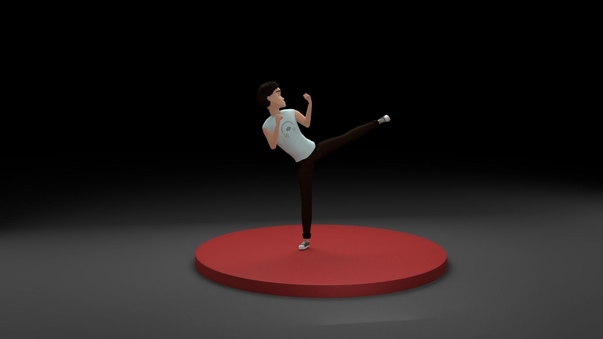 3D boy character Free 3D model_5