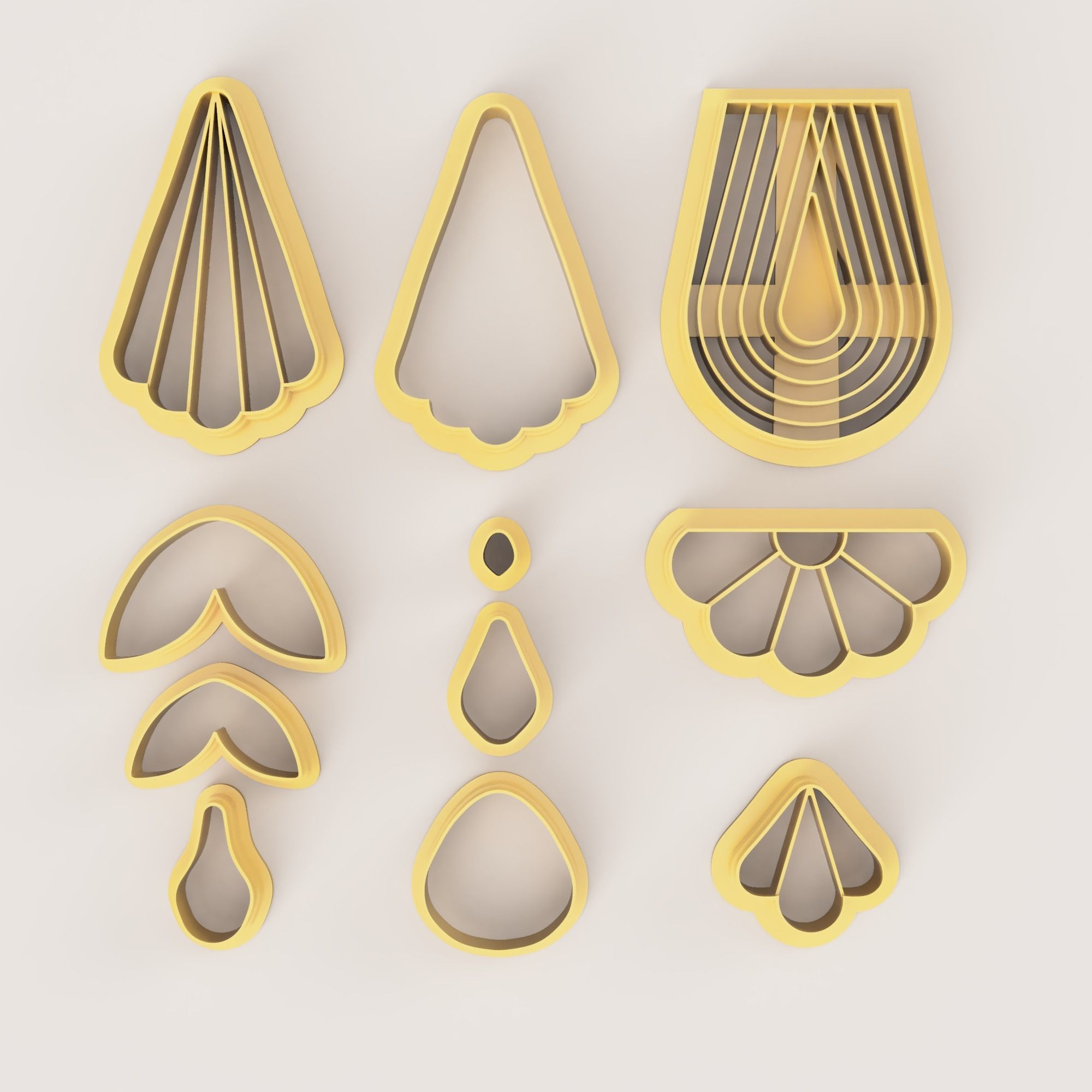 MEGA SUPER POLYMER CLAY CUTTER SET 3D print model_17