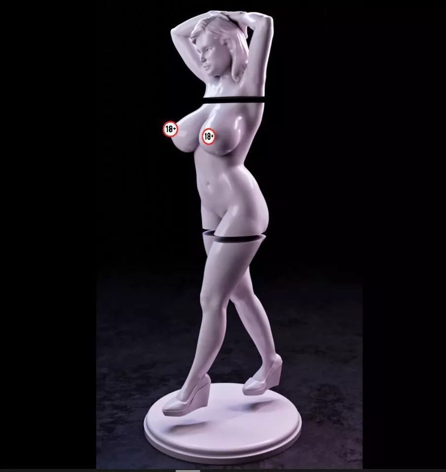 Sexy girl 83 3D print model