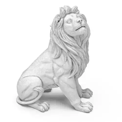 Lion Statue for 3d print