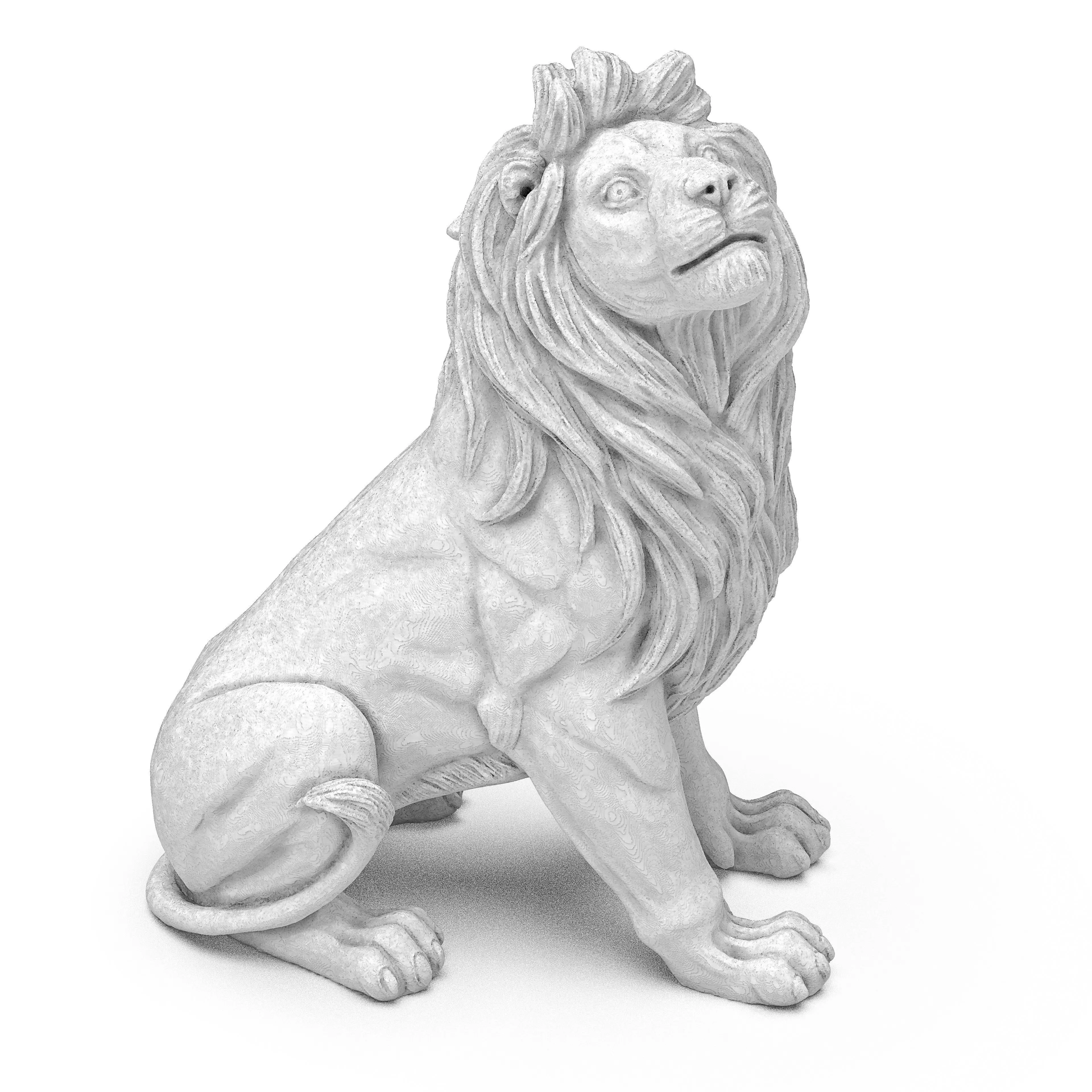 Lion Statue for 3d print 3D print model_0