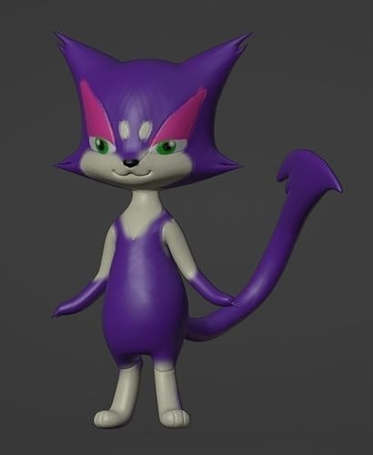 Purrloin 3D print model