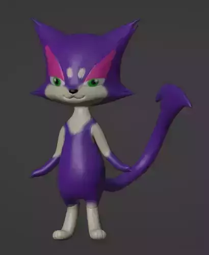 Purrloin 3D print model