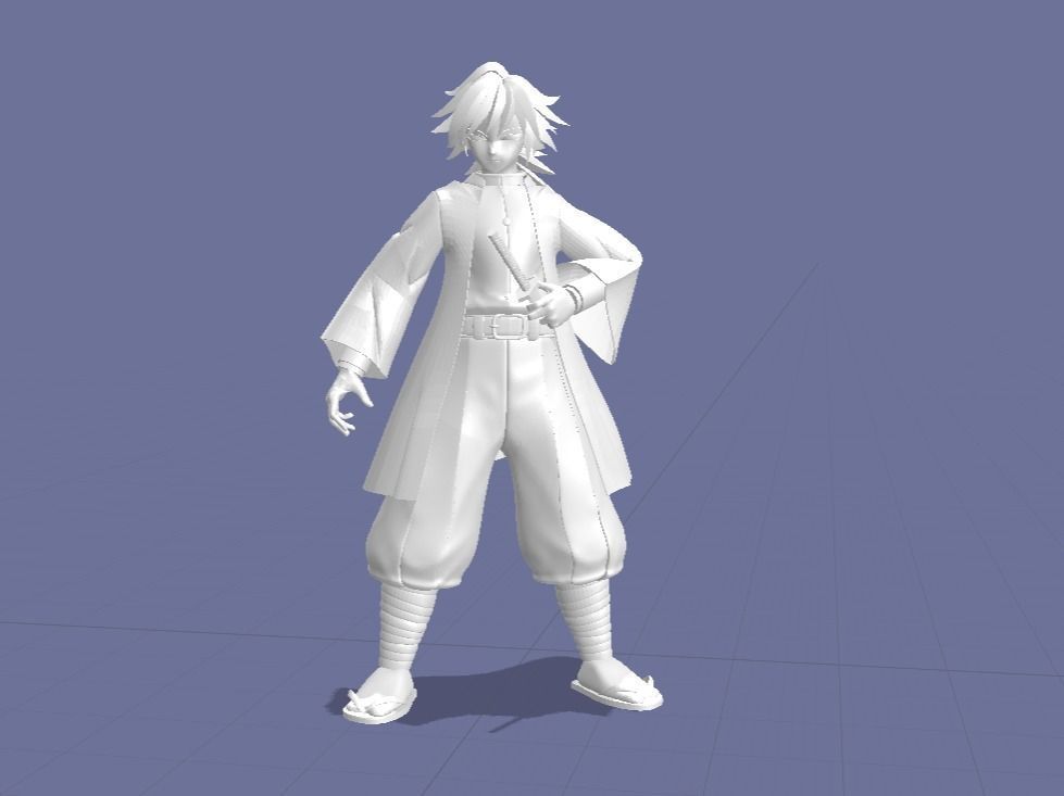 Giyu Tomioka - Demon Slayer 3D model_20