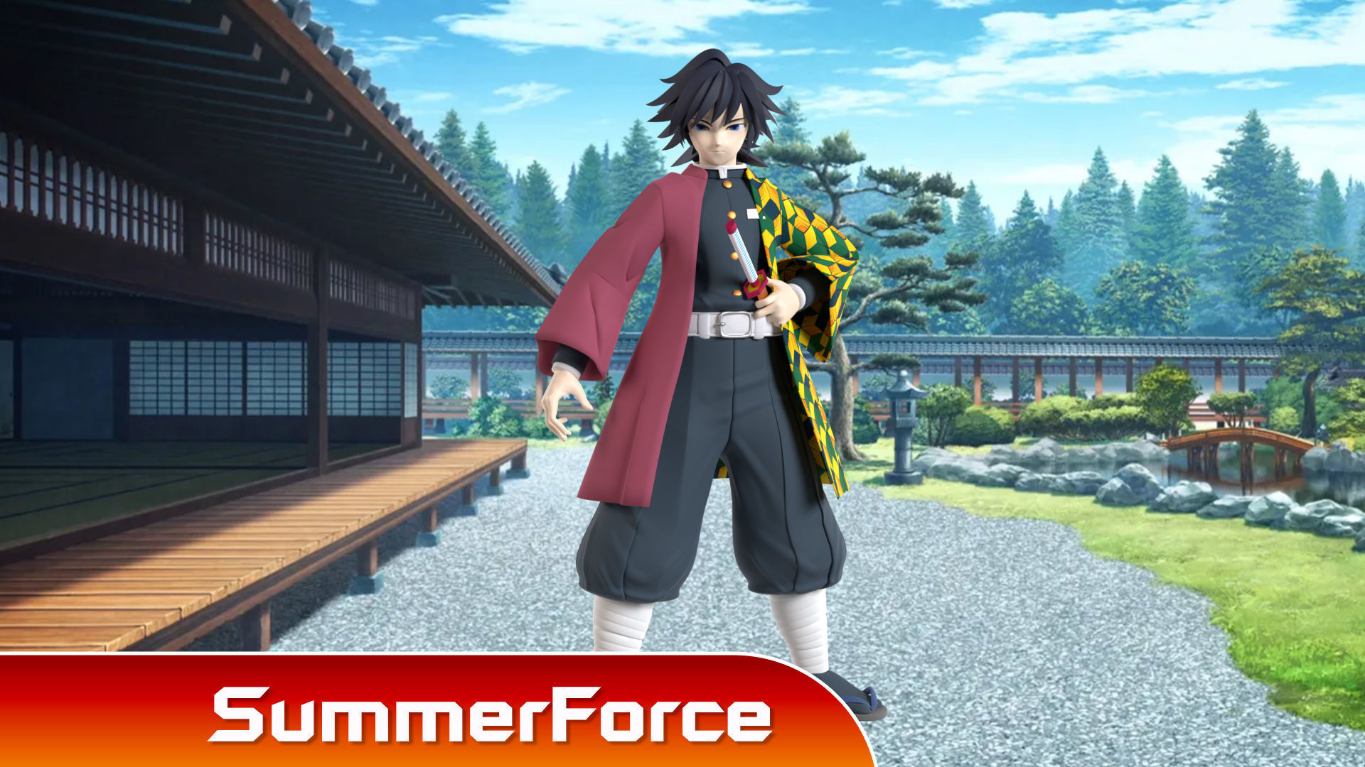 Giyu Tomioka - Demon Slayer 3D model_2