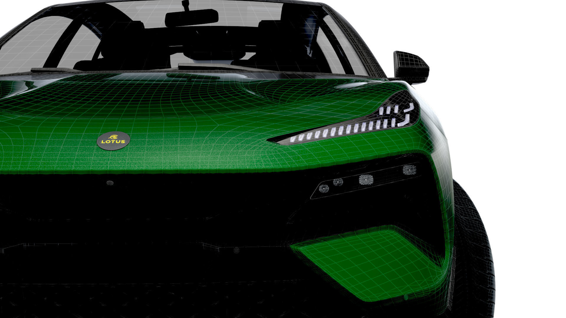 Lotus Eletre R 2023 3D model_19