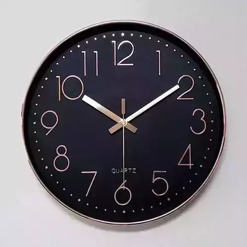 Simple silent wall clock
