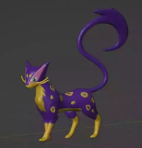 Liepard 3D print model