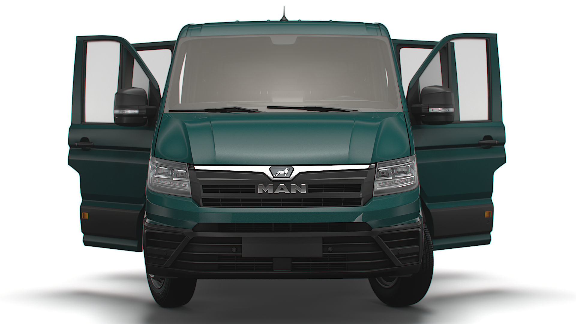 MAN TGE Chassis DoubleCab L1 HQInterior 2023 3D model_6