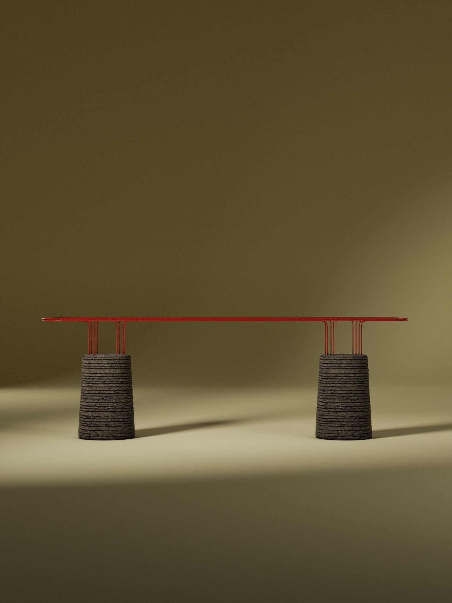 Mesh Bench 3D Model 3D model_4