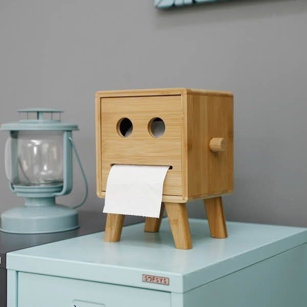 Bamboo tissue case 106 3D model_1