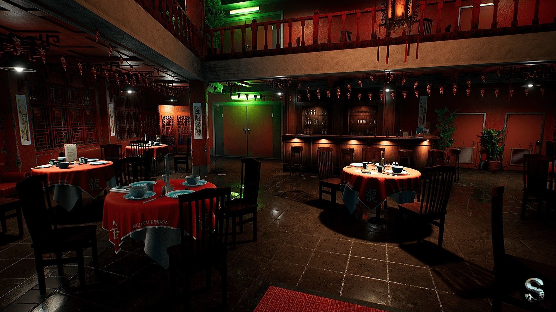 Neon City Complete Pack Low-poly 3D model_19