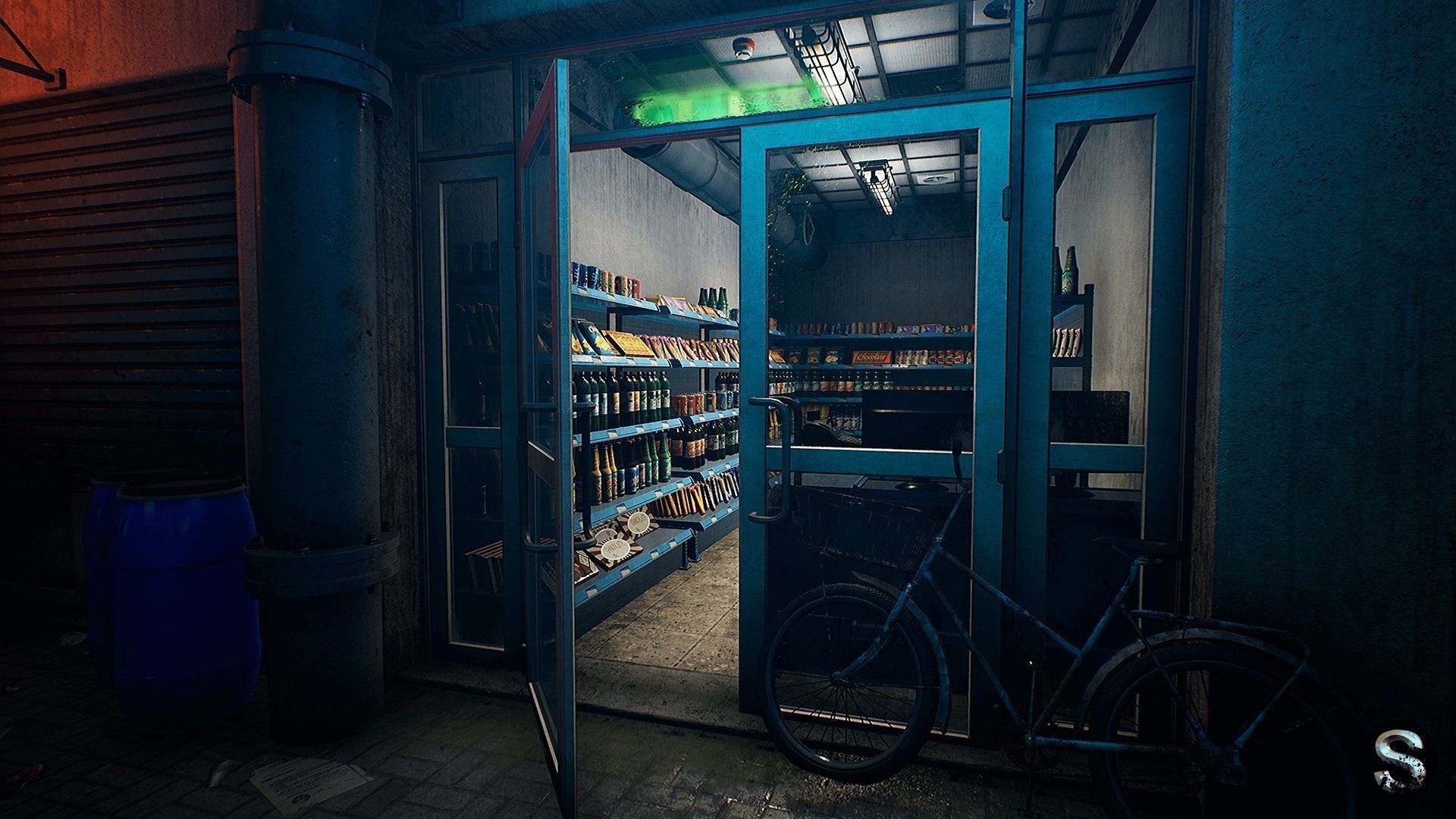 Neon City Complete Pack Low-poly 3D model_11