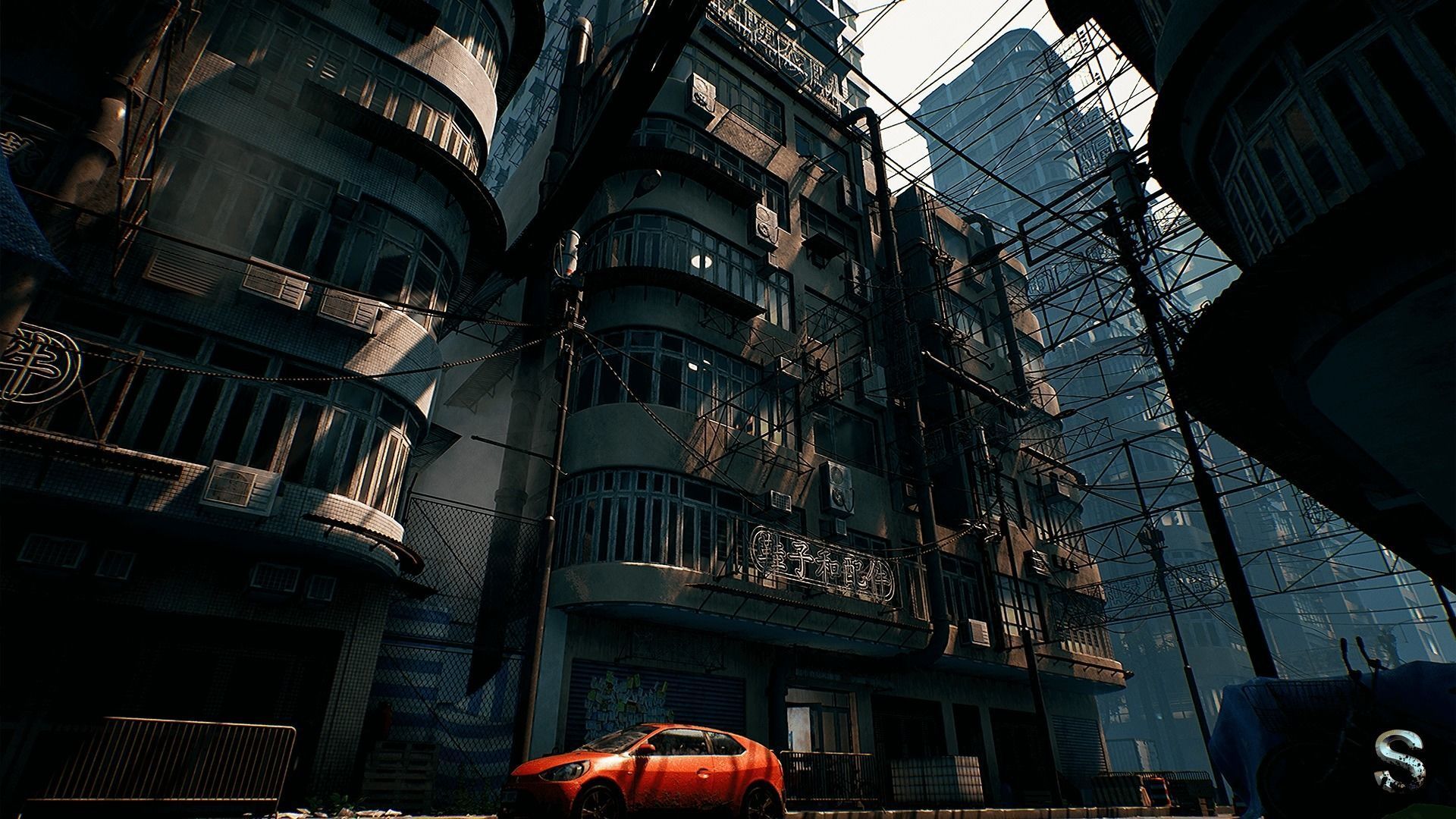 Neon City Complete Pack Low-poly 3D model_23