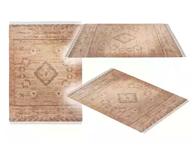 Worn effect carpet Navaja XXL