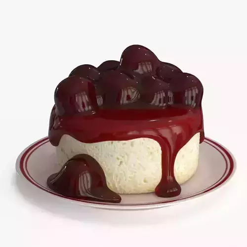 Cottage Cheese With Cherry And Jam