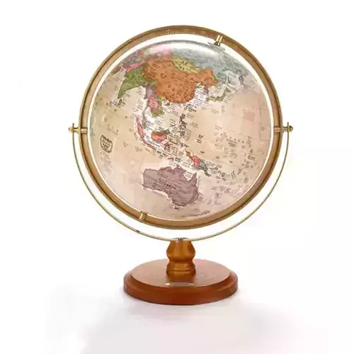 LED Light Brown Globe 320-GPL2