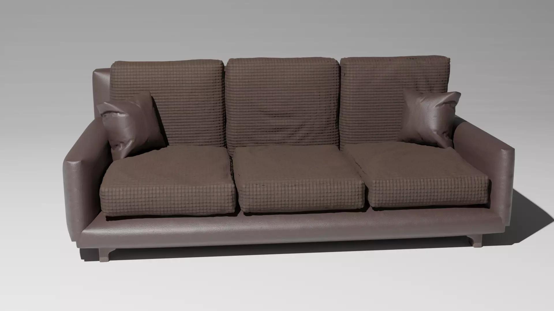 Leather sofa Free 3D model