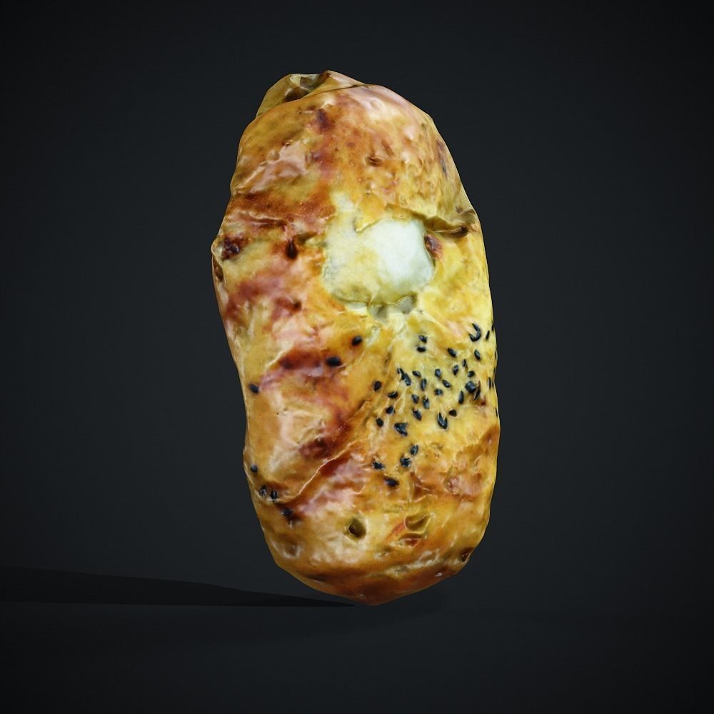 Store Show Case 4 Backery 3D model_10