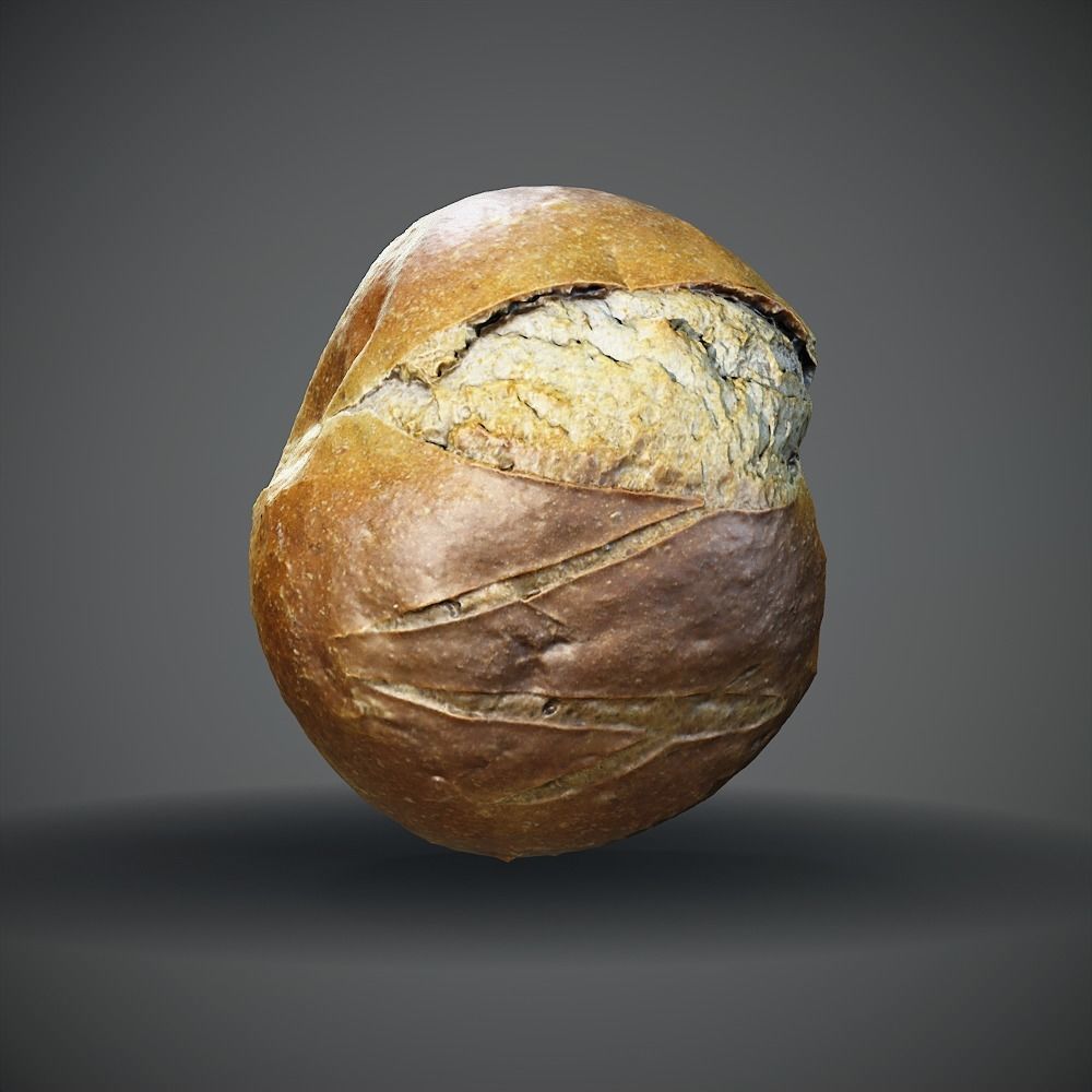 Store Show Case 4 Backery 3D model_8