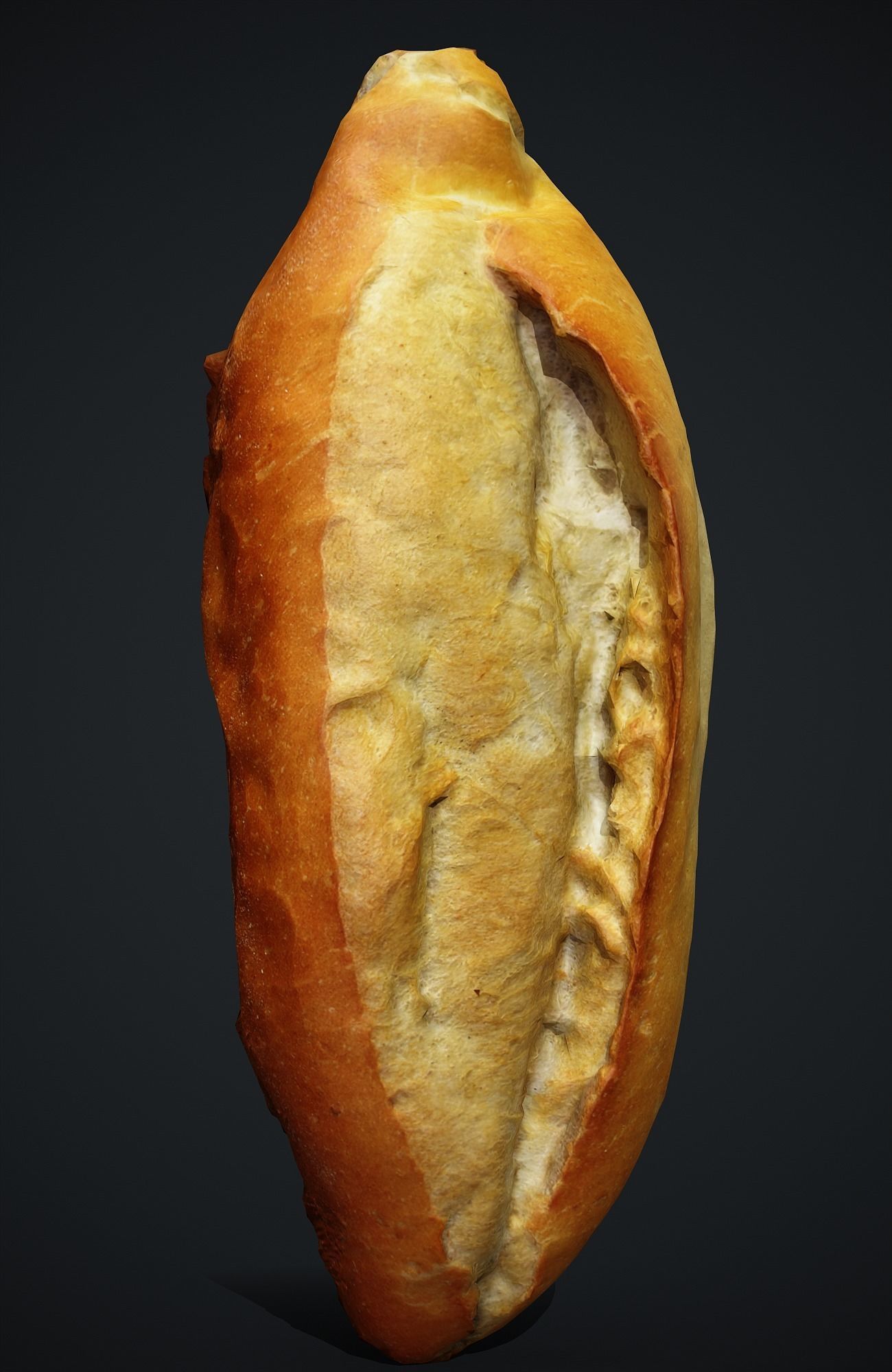 Store Show Case 4 Backery 3D model_6