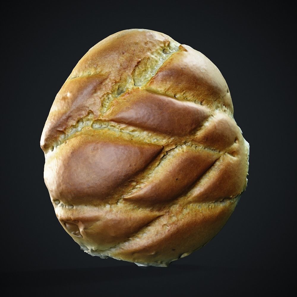 Store Show Case 4 Backery 3D model_7