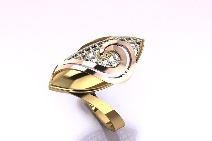 ring no 15 3D print model
