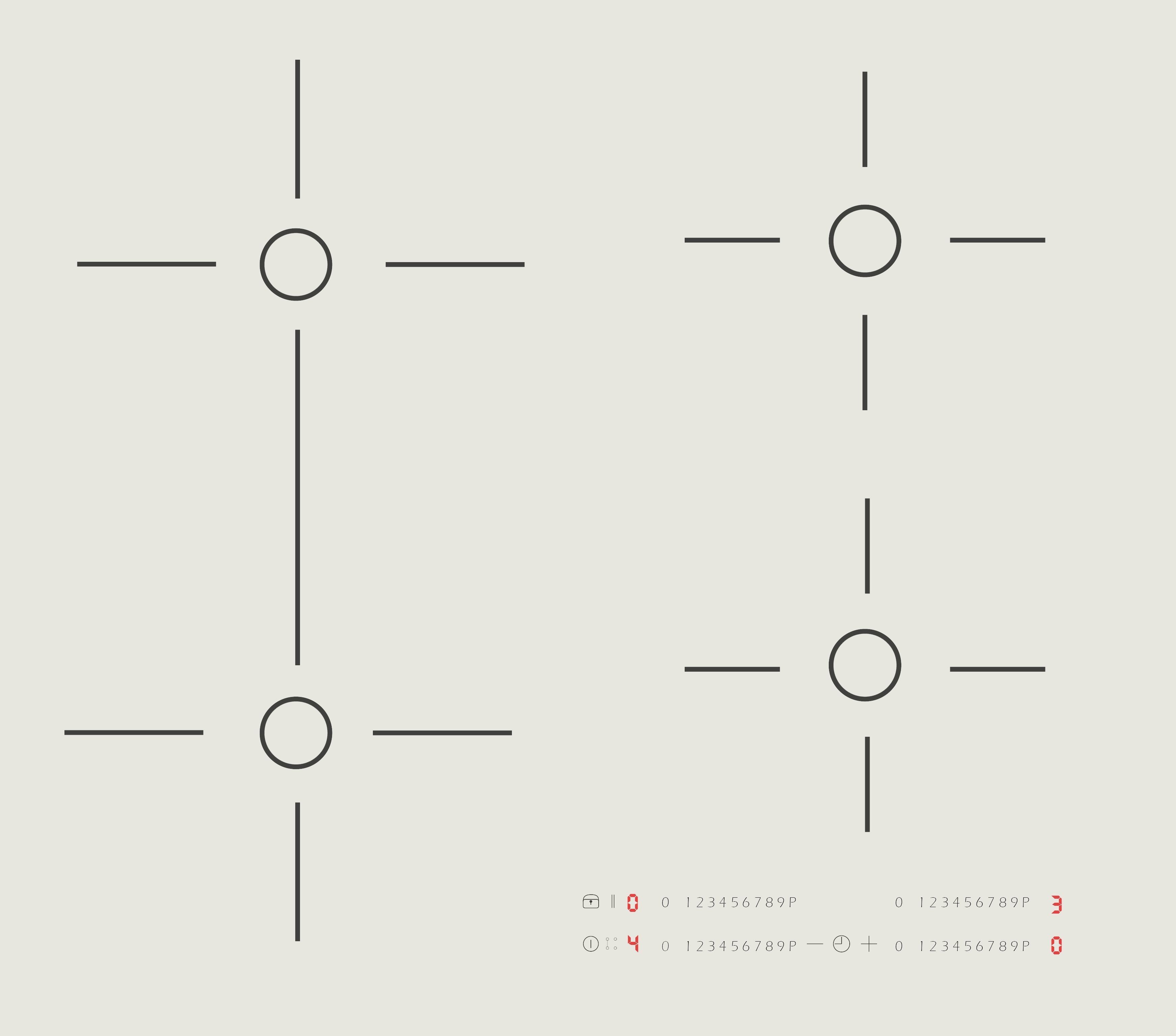 minimalist dining room design 3D model_9