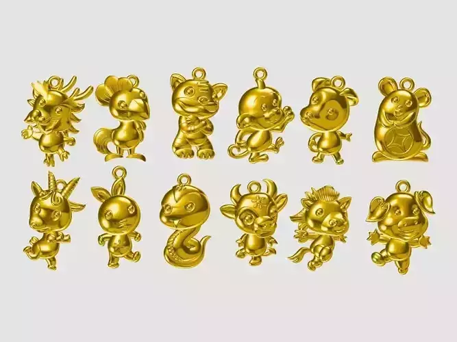 12 Chinese Zodiac