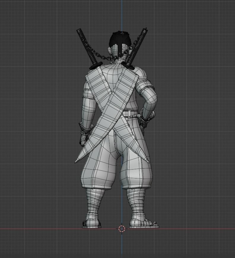 Tengen Uzui - Demon Slayer 3D model_14