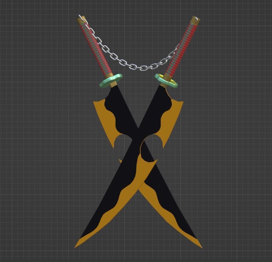 Tengen Uzui - Demon Slayer 3D model_11