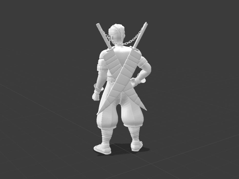 Tengen Uzui - Demon Slayer 3D model_21