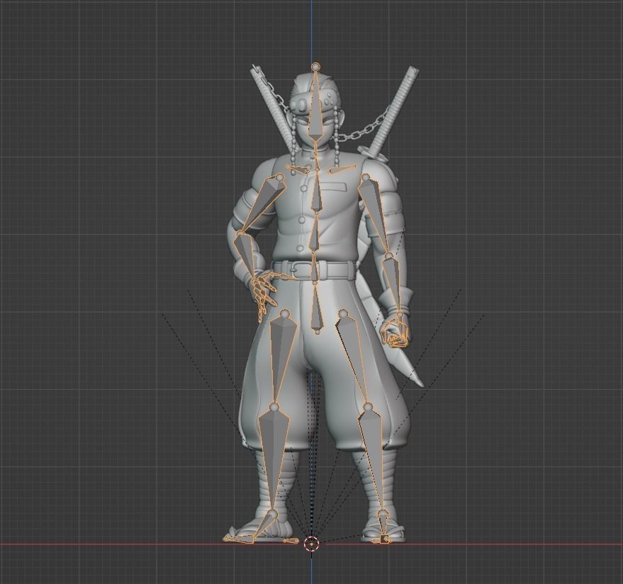 Tengen Uzui - Demon Slayer 3D model_16