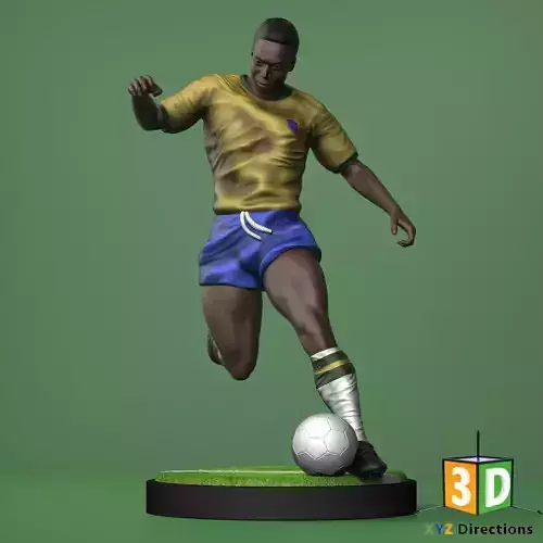 Pele Figure 3D Model BY XYZ - 3D PRINTING - 3D MODELS