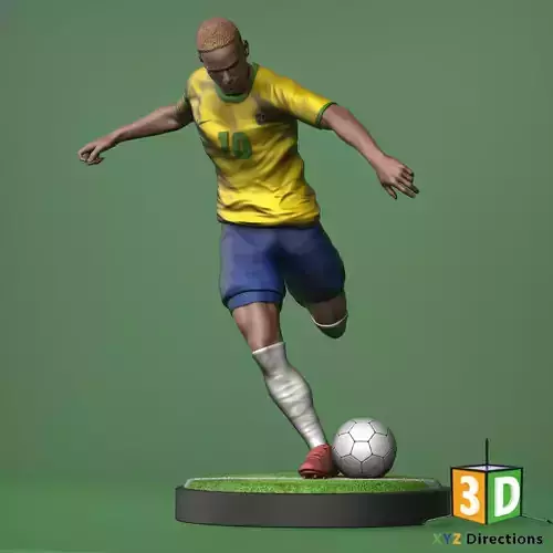 Neymar Figure 3D Model by XYZ - 3D Printing - 3D Models