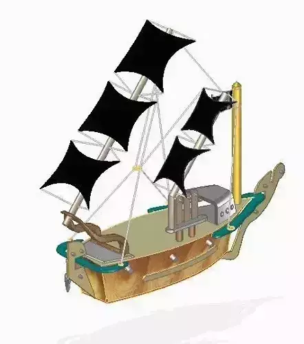 watervhicals 3D model