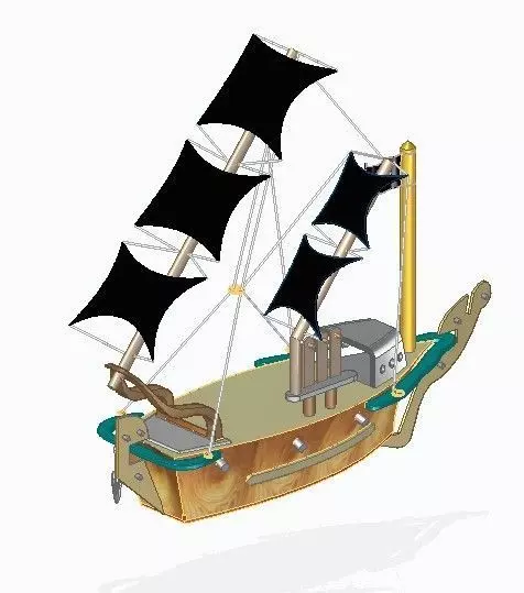 watervhicals 3D model_0