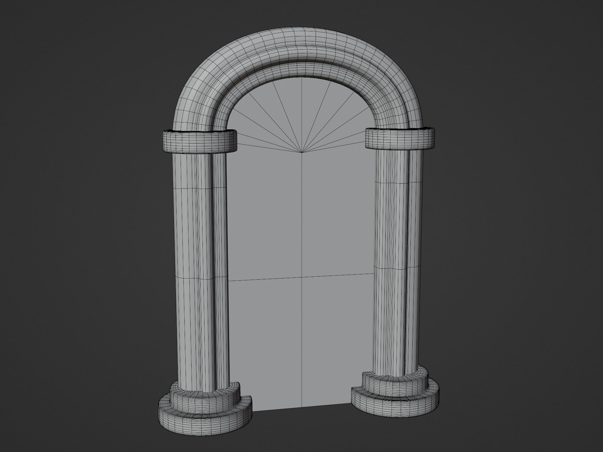 Cartoon Portals Collection Low-poly 3D model_9