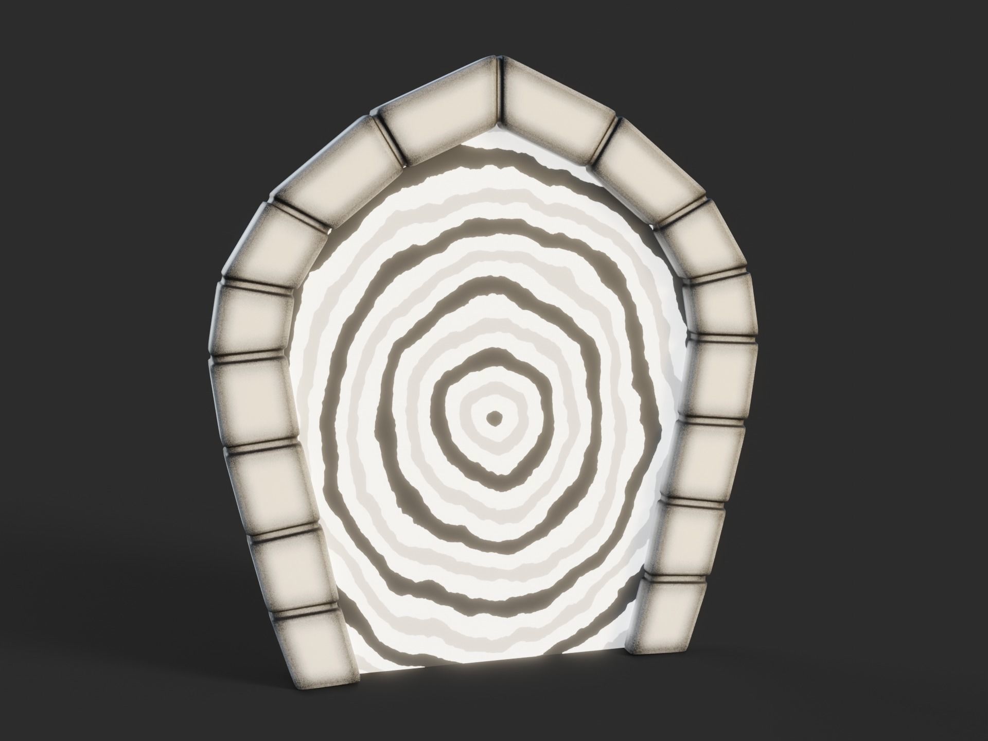 Cartoon Portals Collection Low-poly 3D model_38