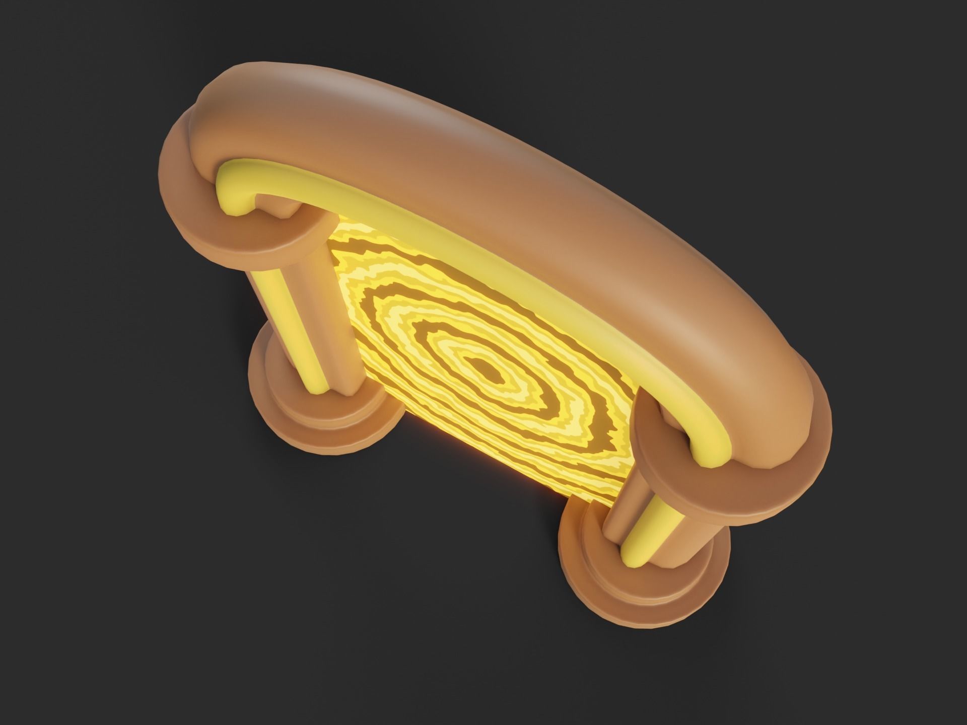 Cartoon Portals Collection Low-poly 3D model_8