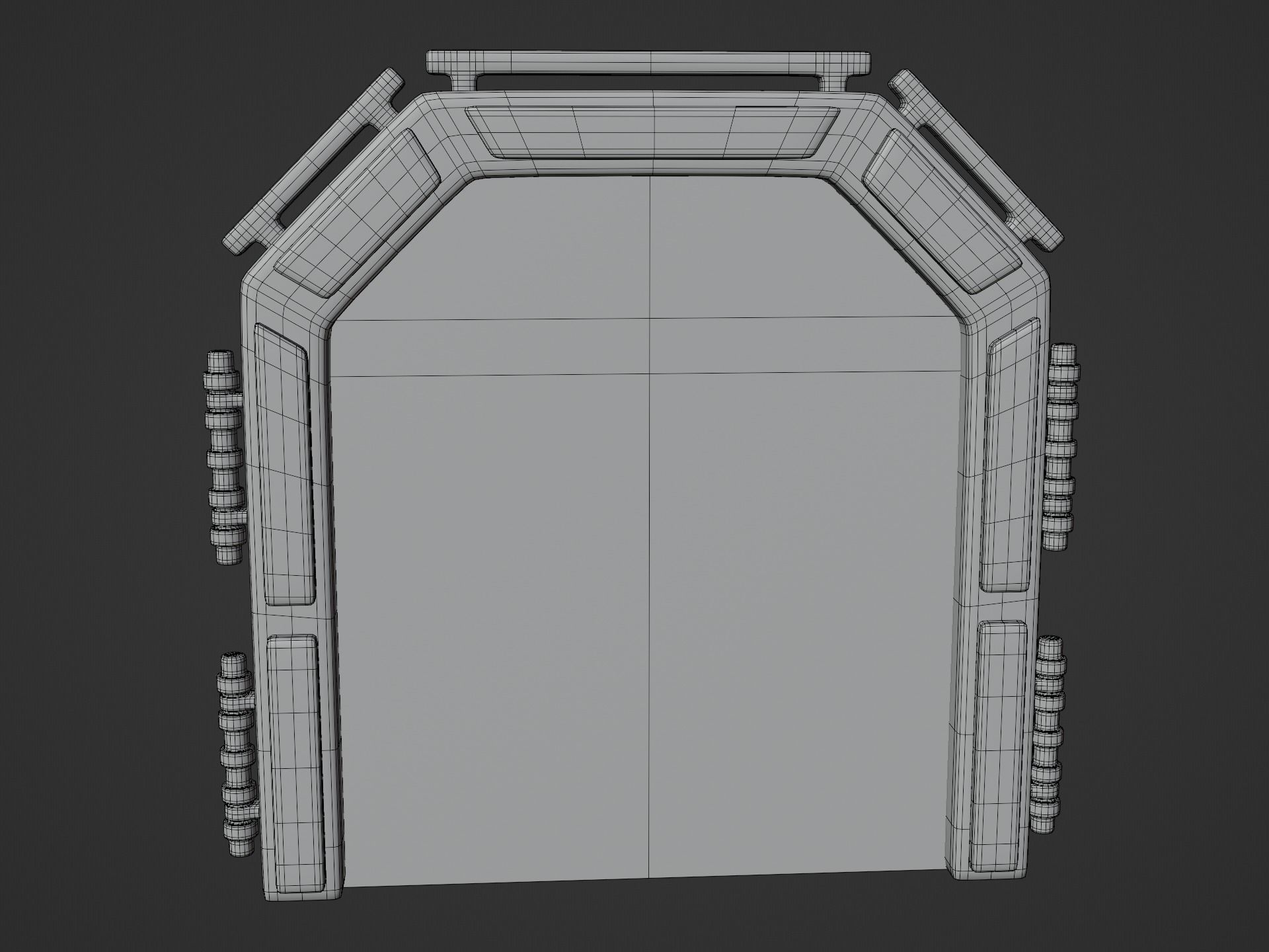 Cartoon Portals Collection Low-poly 3D model_29