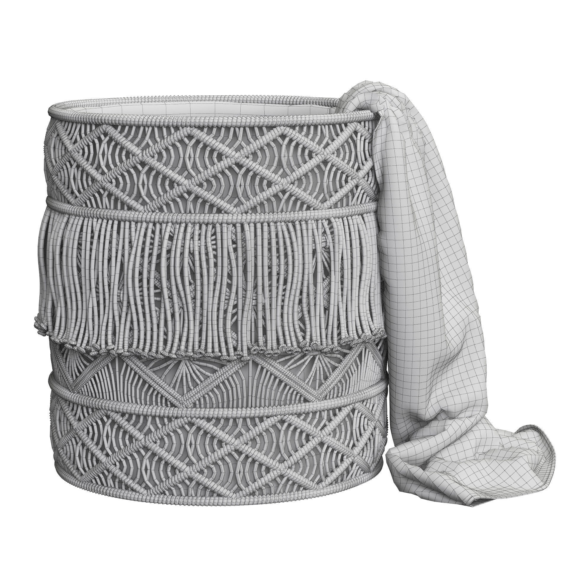 Baskets Set 18 3D model_8