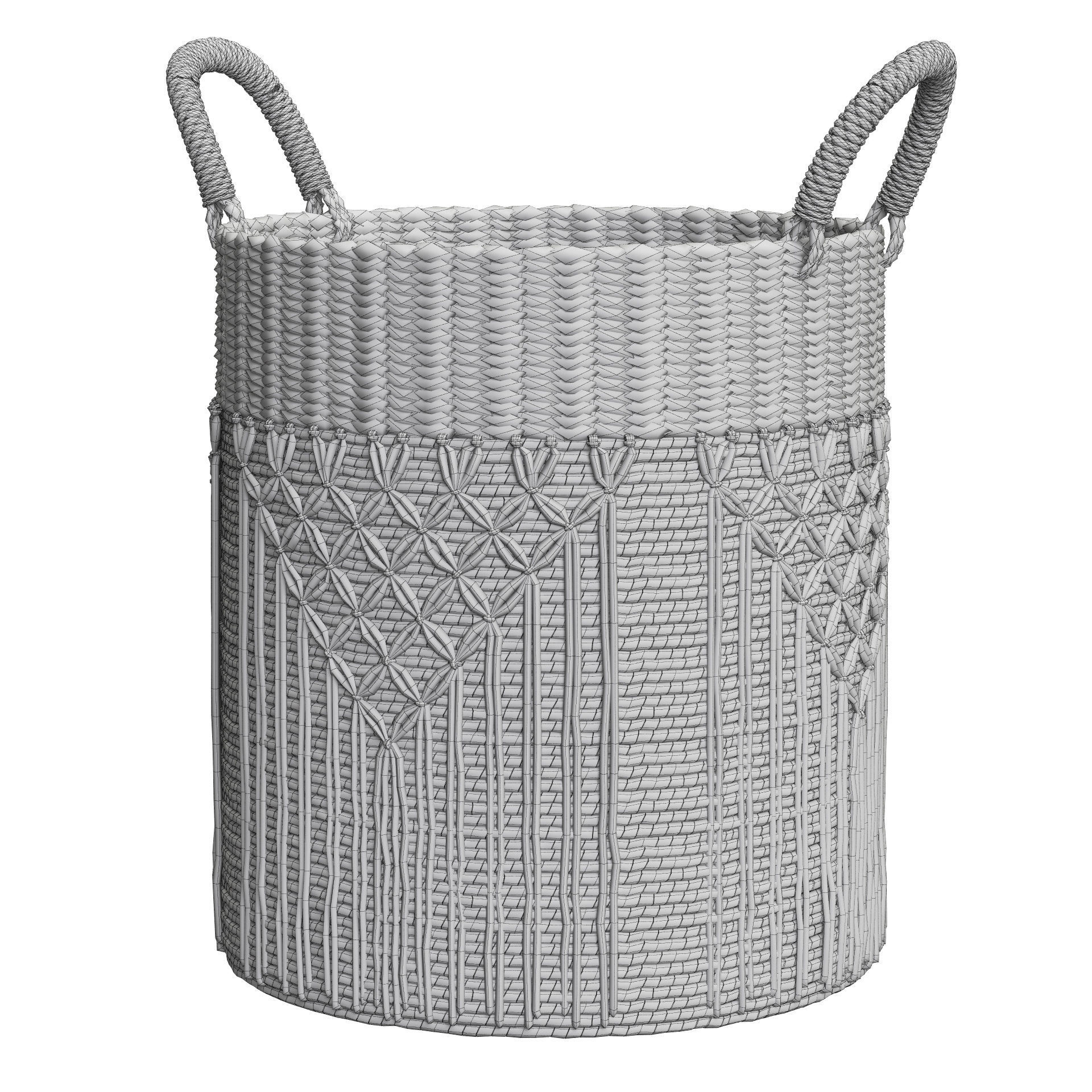 Baskets Set 18 3D model_9