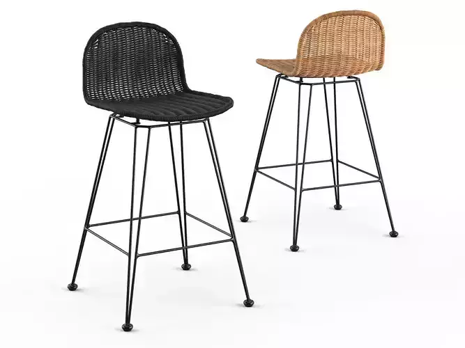 Jigani Barchair RendezVousDeco Mid 63cm Seat