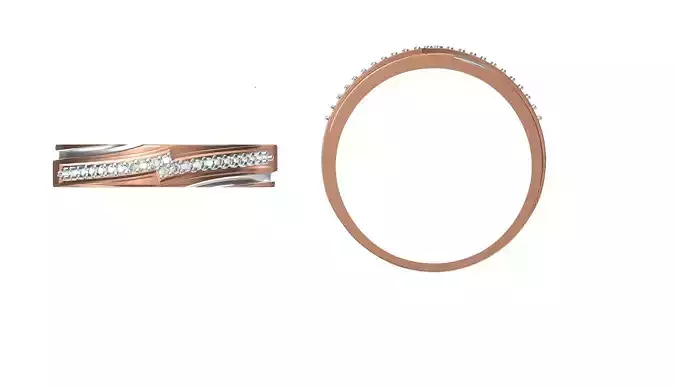 Women Engagement Wedding Ring STL JCD Details