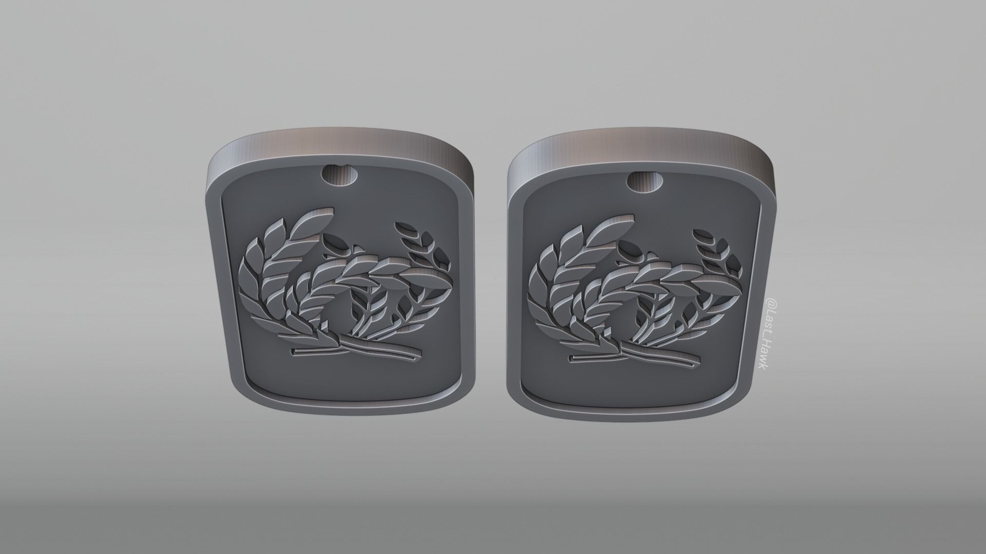 Abundance dogtag Honkai Star Rail 3D print model_8