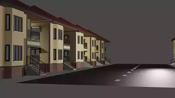 3d street model