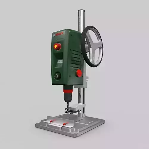 Vertical Hand Press Drill 3D model