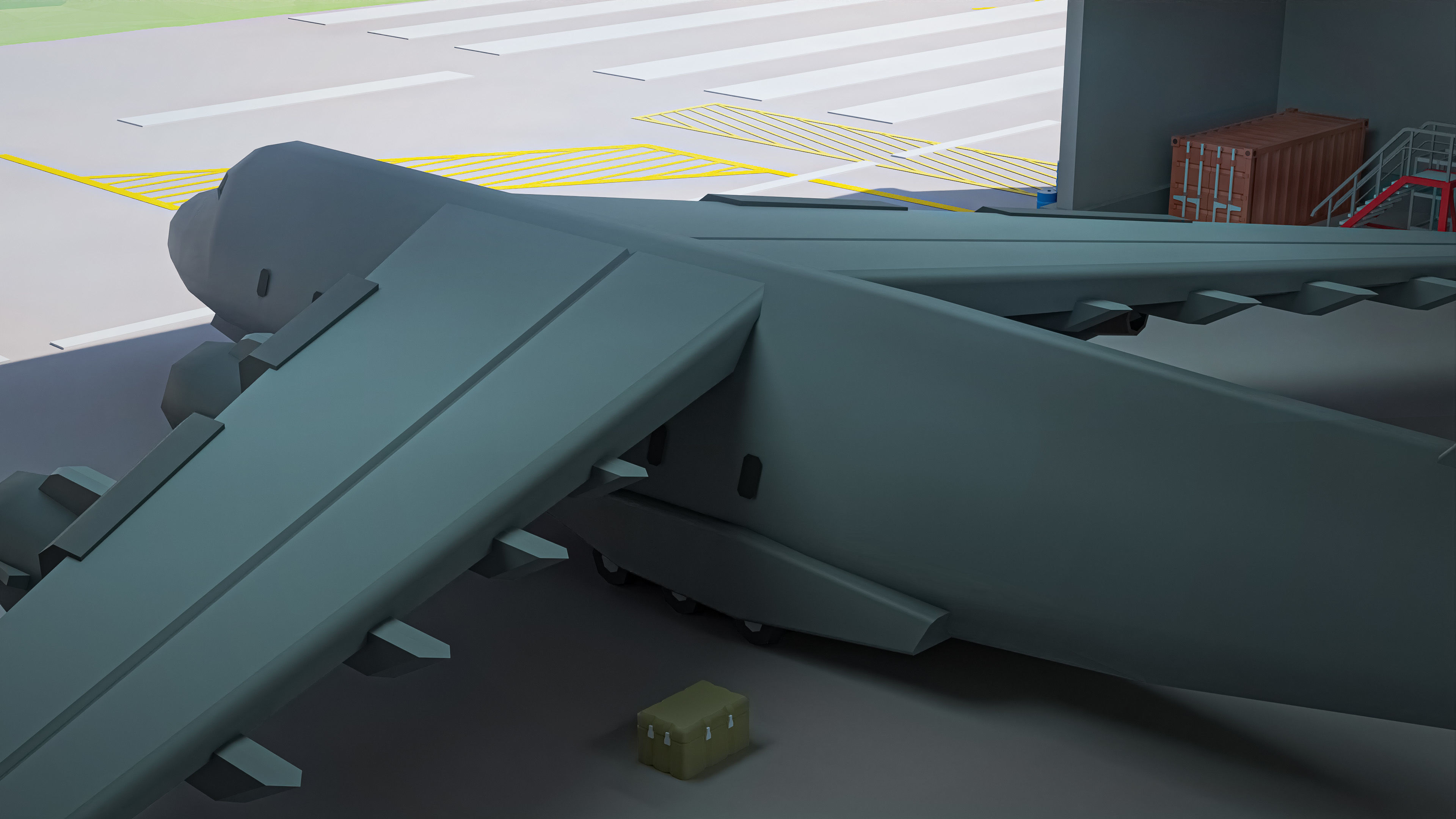 Military 2 Low-poly 3D model_40