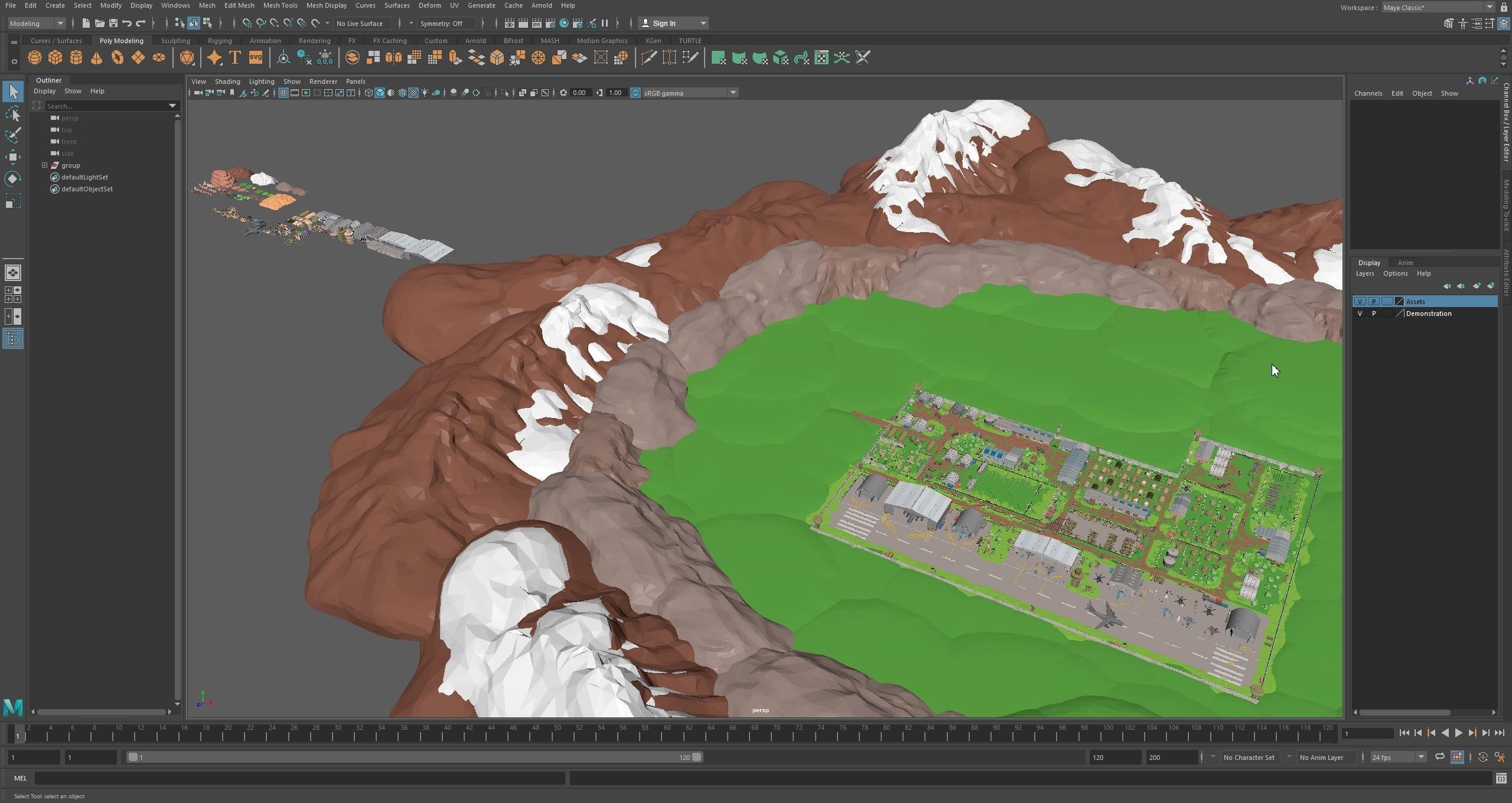 Military 2 Low-poly 3D model_57